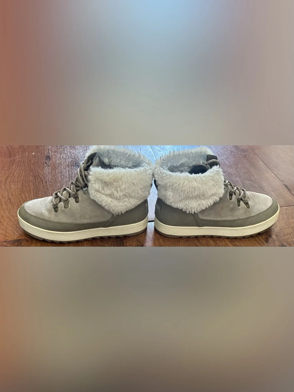 kookaburra by ugg tynlee lace up winter boots for women size 9